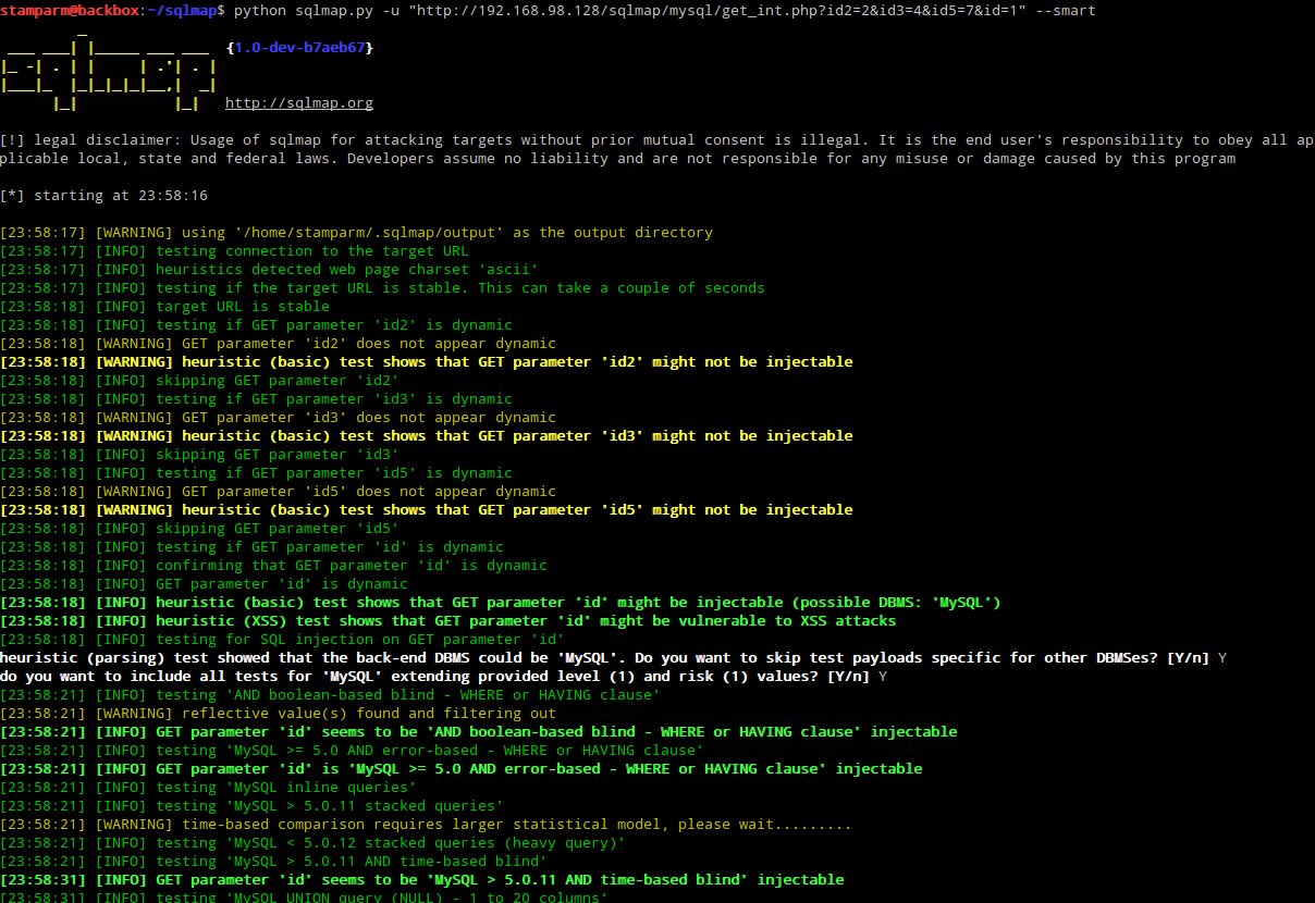 sqlmap